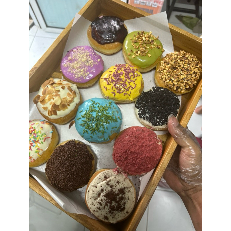 

Donat Becrazy Paket Glaze