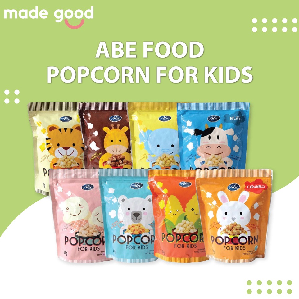 

Abe Food Popcorn For Kids Snack Anak 8 Gram