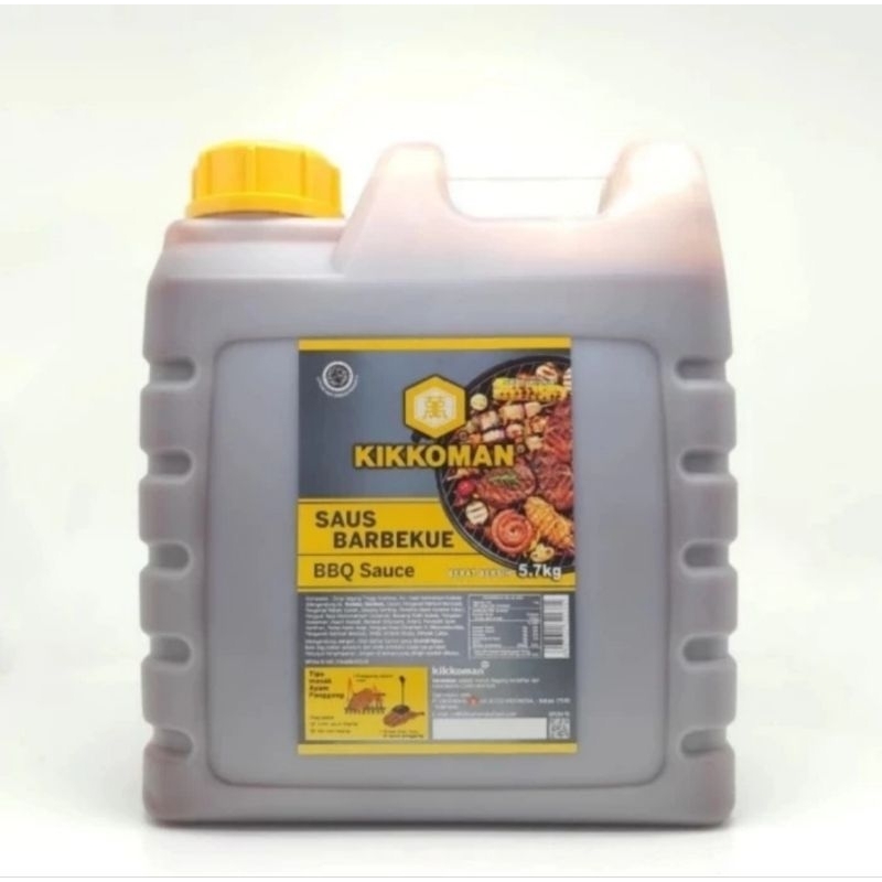 

Kikkoman BBQ Sauce Halal 5,7kg Saus BBQ - Bumbu Barbekue 5.7 Kg