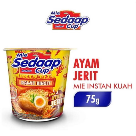 

Sedaap Mie Instant Ayam Jerit 75 Gram