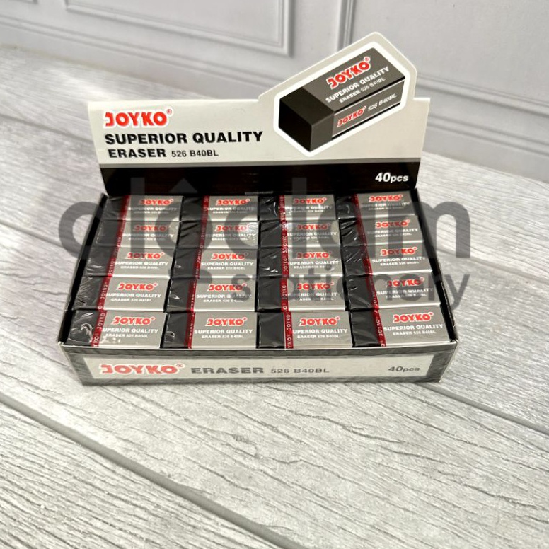 

ART N44X SATU PACK 4 PCS Penghapus Kecil Hitam Joyko