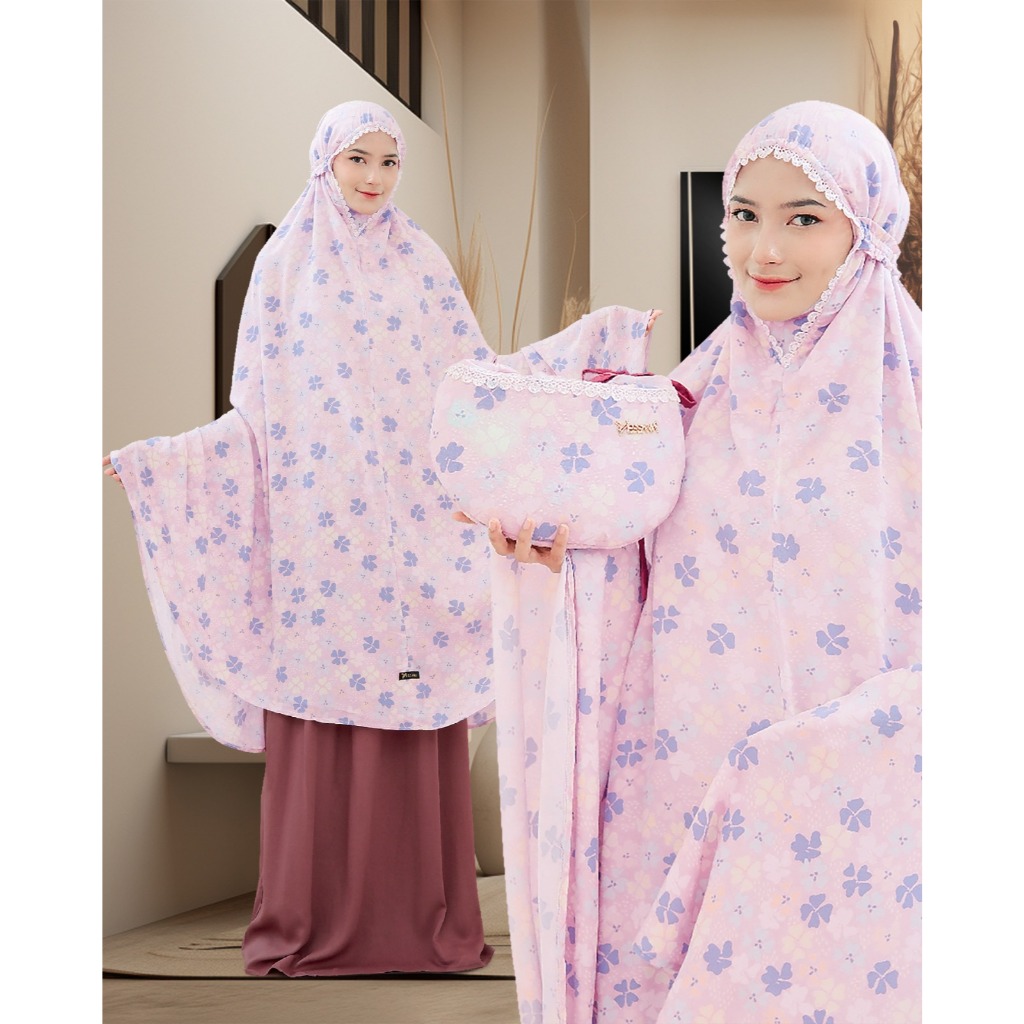 MUKENA ALZENA Yessana bahan Rayon