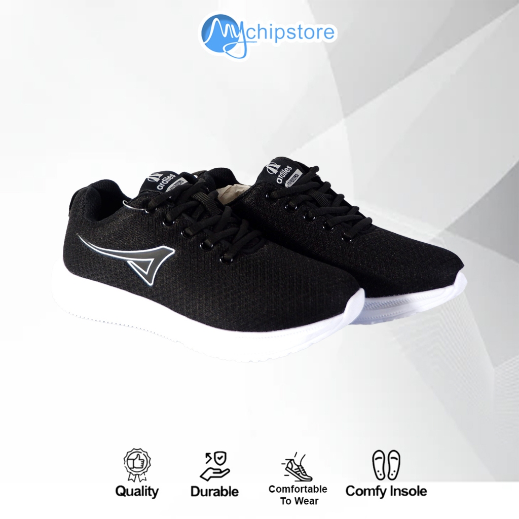 ARDILES GARDA T Sepatu Sekolah Sneakers Tali Anak Laki Dan Perempuan Original