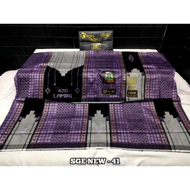 Sarung LAMIRI 420 MS Sutra 50 Motif SGE NEW TAMER