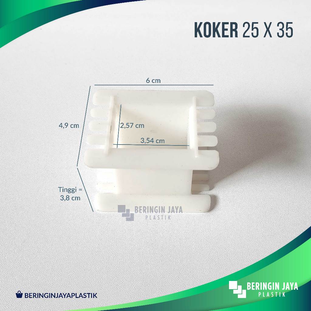 Koker Trafo Kotak 25x35 / Bobin Bobbin Dudukan Besi Plat Keren Kern Travo Tahan Panas Bahan Plastik 