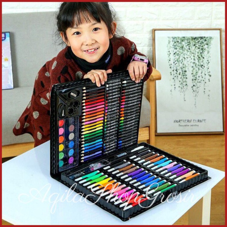 

KODE K3H7 CRAYON SET 15pcs ALAT MELUKIS MEWARNAI LENGKAP CAT AIR