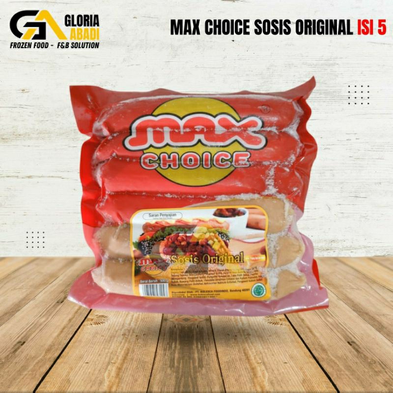 

Max Choice Sosi Bakar Original isi 5