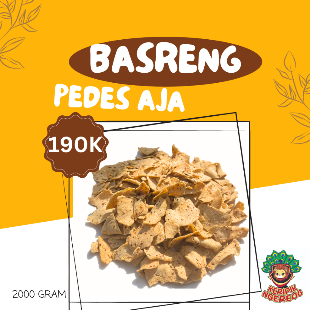 

Basreng Pedes Aja Varian 2000 gram