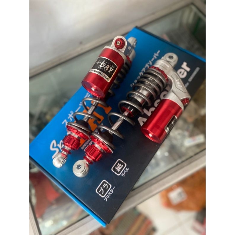 SKOK DAY TABUNG SHOCK UK 32 & 28 MODEL RCB merah