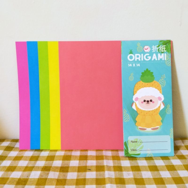 

Kertas Lipat Origami Ukuran 14 x 14 Isi 20 Lembar 2 Sisi Warna