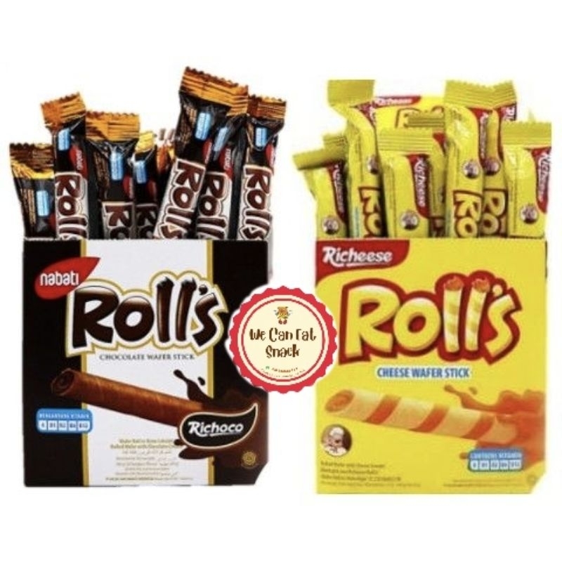 

Nabati Rolls 8gr (Isi 20 PCS)