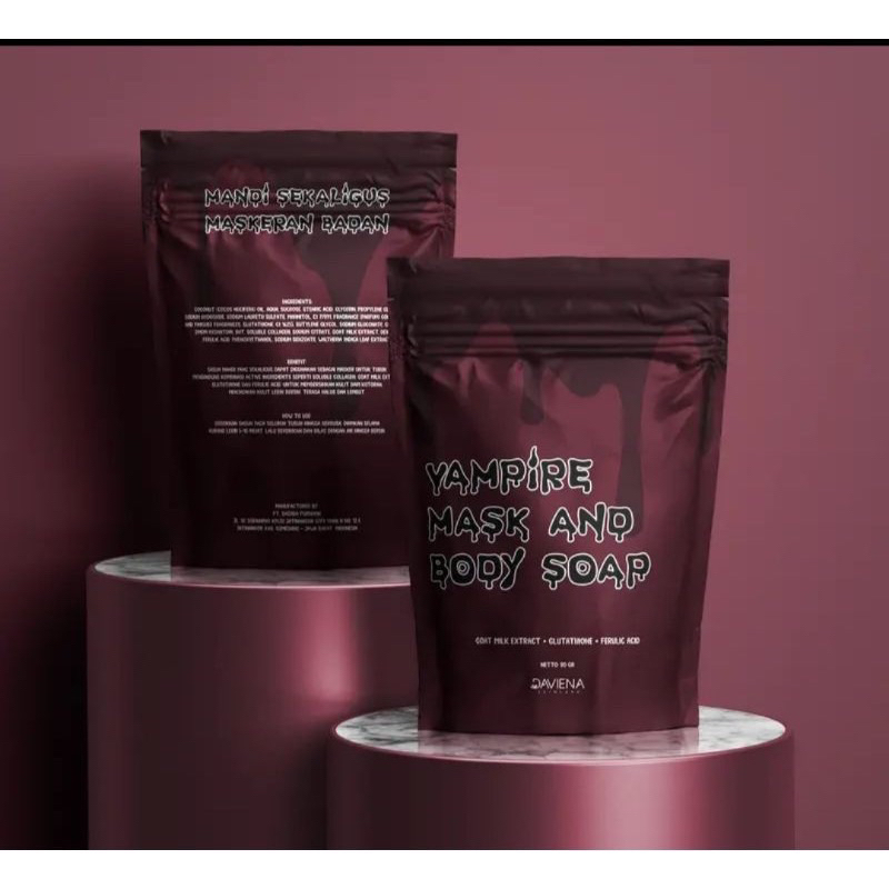 SABUN VAMPIRE DAVIENA / VAMPIRE MASK AND BODY SOAP