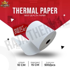 

Lebih Populer KERTAS STICKER THERMAL A6 1x15MM STICKER BARCODE PAPER THERMAL