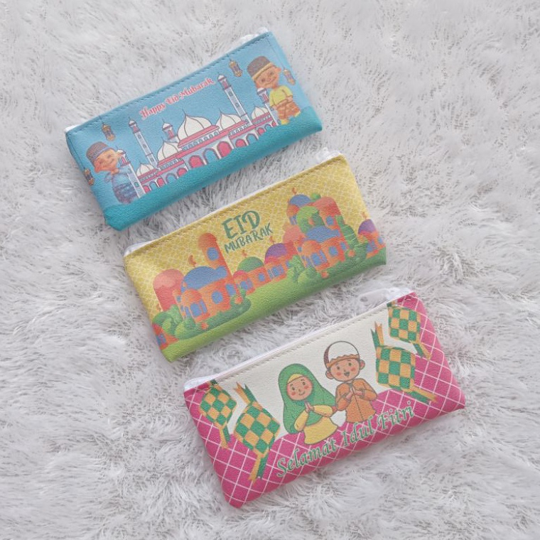 

ART U2R dpt 12 amplop lebaran printing panjang kotak pensil lebaran