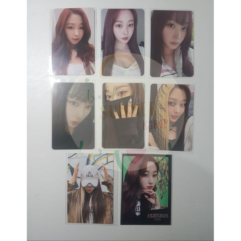 Aespa Giselle Savage Girls My World Album Benefit PC Photocard