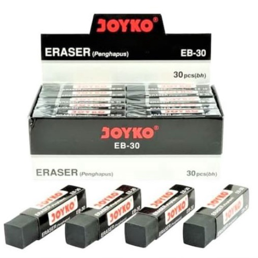

KODE Q6O3 PENGHAPUS JOYKO 1pak 3pc PENGHAPUS PENSIL EB 3 ERASER