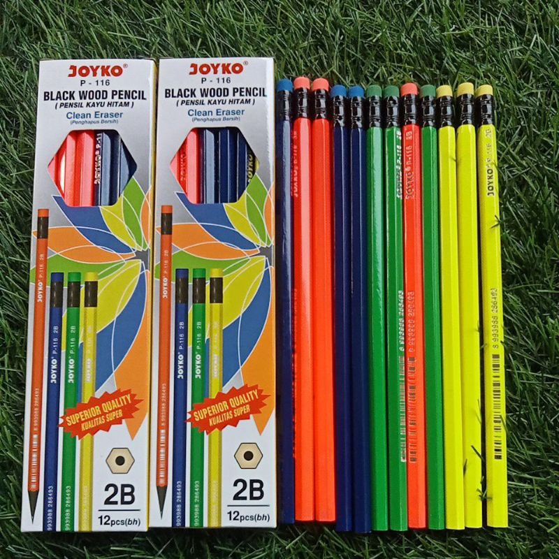

PENSIL 2B JOYKO | KAYU HITAM | P-116