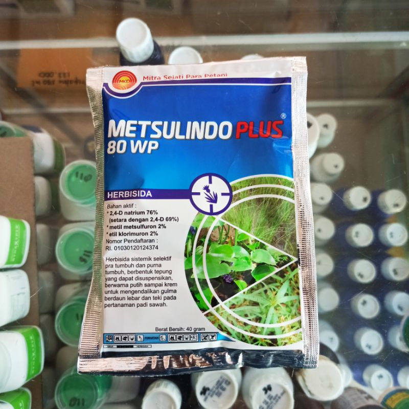 Herbisida metsulindo plus | Ally Plus obat pumput | pembasmi rumput 40gr