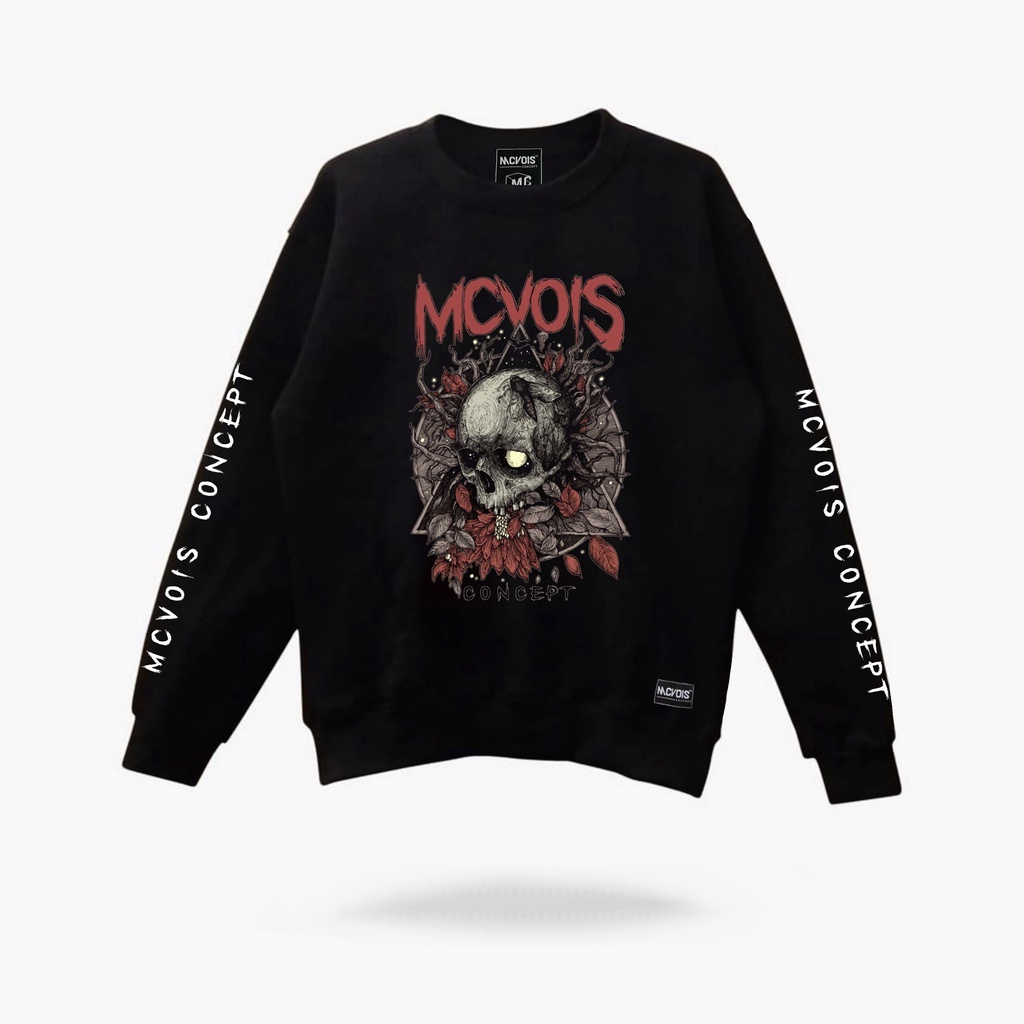 Sweater Crewneck Hardcore 5 Pria Wanita Premium Distro