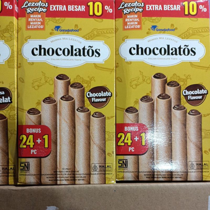 

Choklatos stik Extra Besar@24+1 pcs selama promo