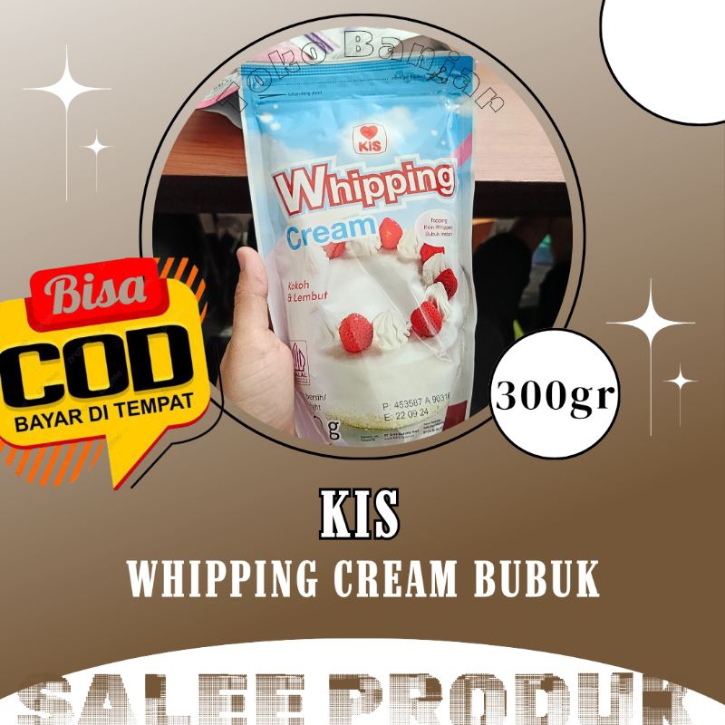 

KIS WHIPPING CREAM 300GR|WHIPPING CREAM BUBUK