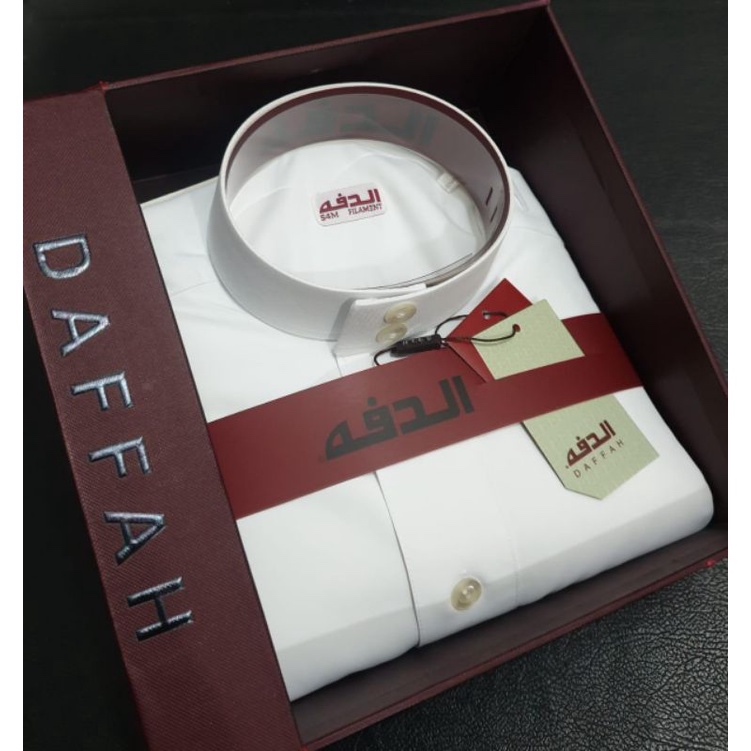Jubah DAFFAH Original Pria Gamis Import Arab Saudi Premium New Box TP62