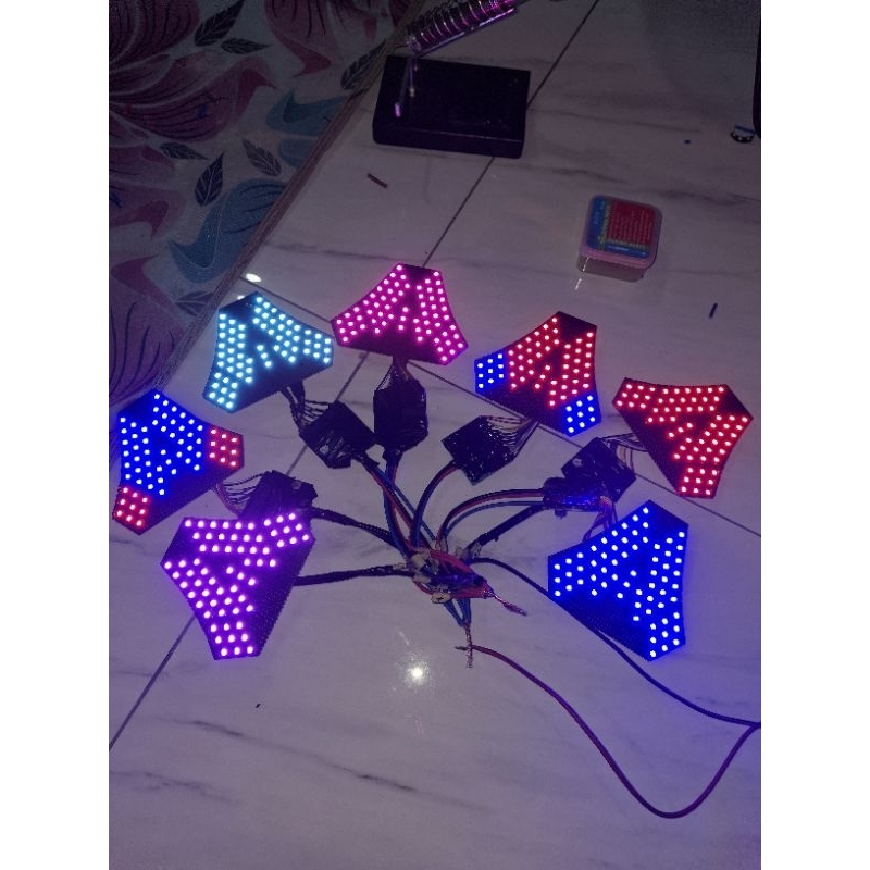 stoplamp running beat baru deluxe/street 2020-2024 10mode otomatis dan manual