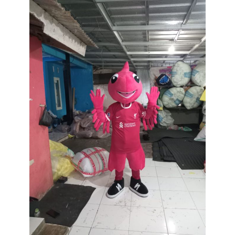 Kostum Maskot Bola