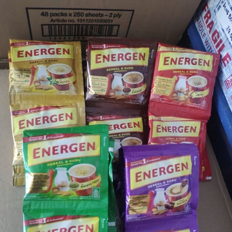 

ENERGEN SEREAL 32gr rentengan isi 10 sachet