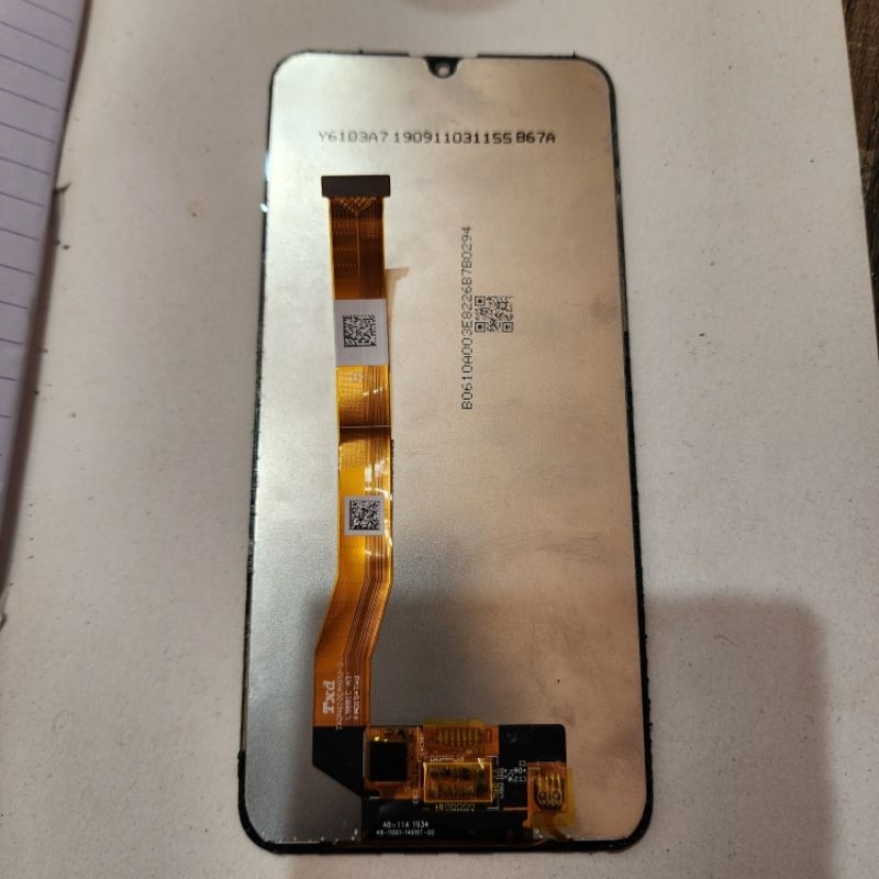 lcd oppo a1k ori copotan - glass retak/touchscreen macet - C2