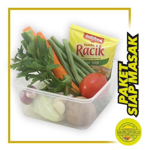 

INSTAN Sayur Sop / Pack PAKET LENGKAP