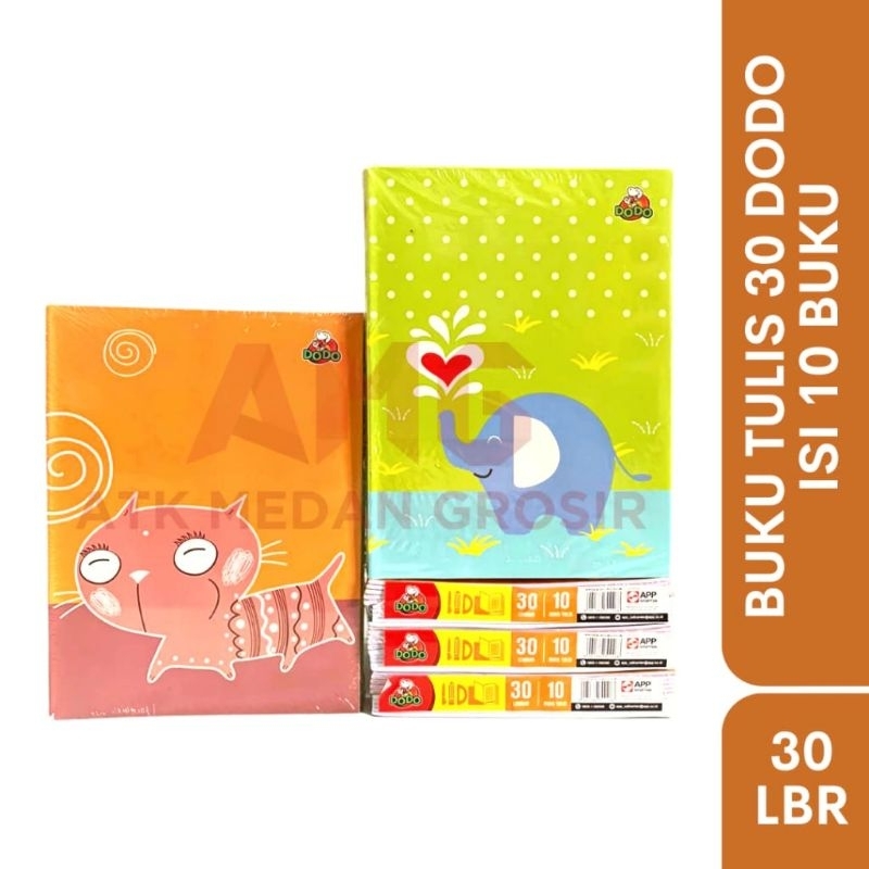 

1 Pack Buku Tulis Dodo Isi 30 Lembar Dodo