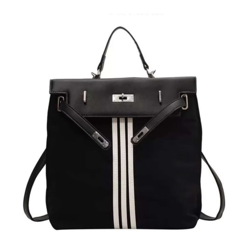 3 Ways Backpack Tas Ransel Fashion wanita London Berry by Huer