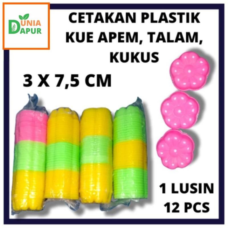 CETAKAN PLASTIK KUE APEM TALAM KUKUS