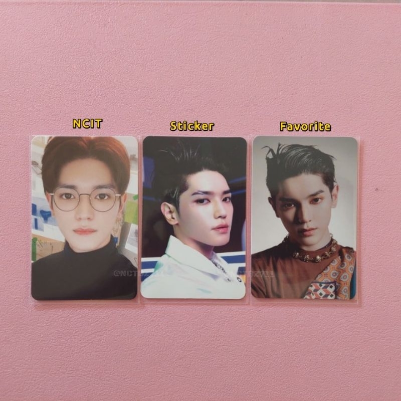 Taeyong Postcard Book pc