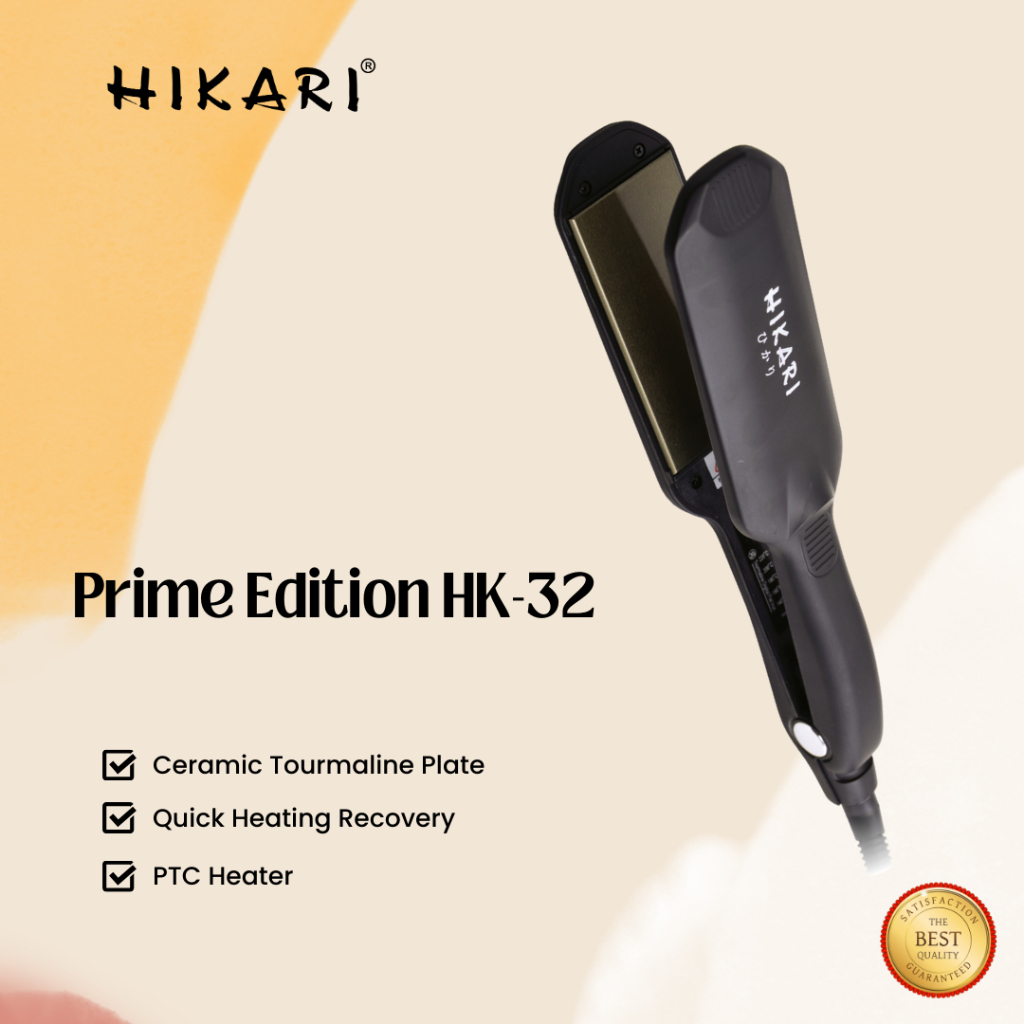 Hikari Hair Straightener PE-32 Catok Pelurus Rambut Straightening and Rebonding Salon Professional