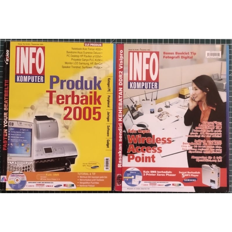Majalah Info Komputer Tahun 2005
