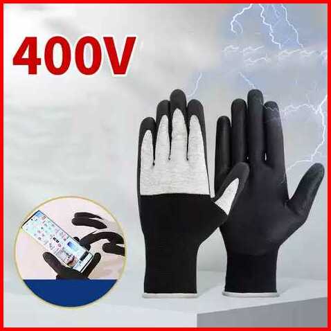 Hgsafety Sarung Tangan Safety Low Voltage Insulation Glove 400V Size L - QE400