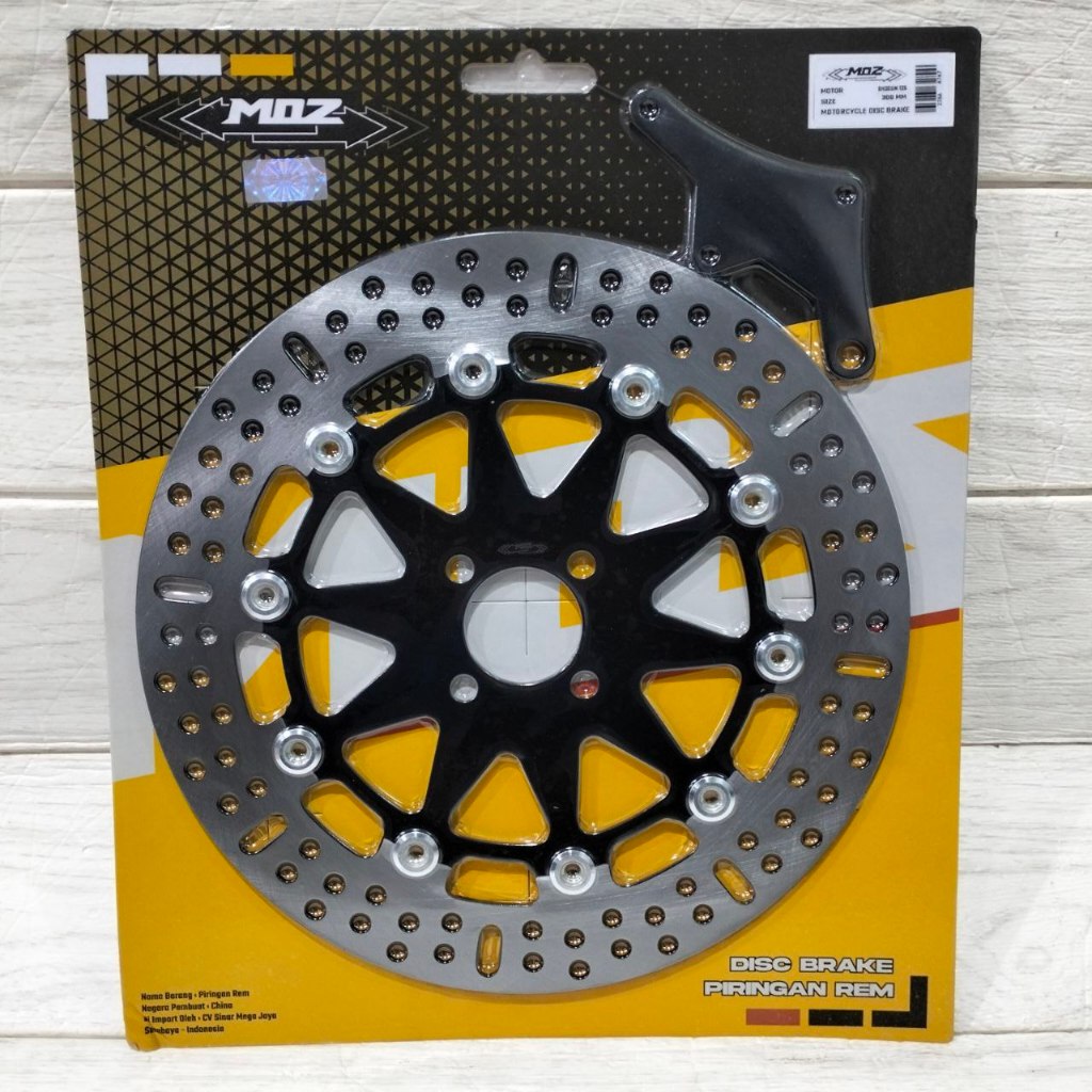 PIRINGAN CAKRAM SHOGUN 125 MODEL BULAT 006 NEW 300MM SET BREKET MOS