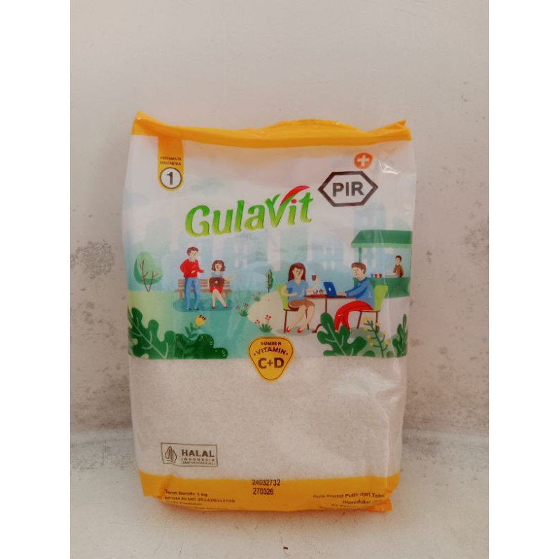 

Gula Pasir [GULAVIT] Kemasan 1kg Terlaris Berkualitas