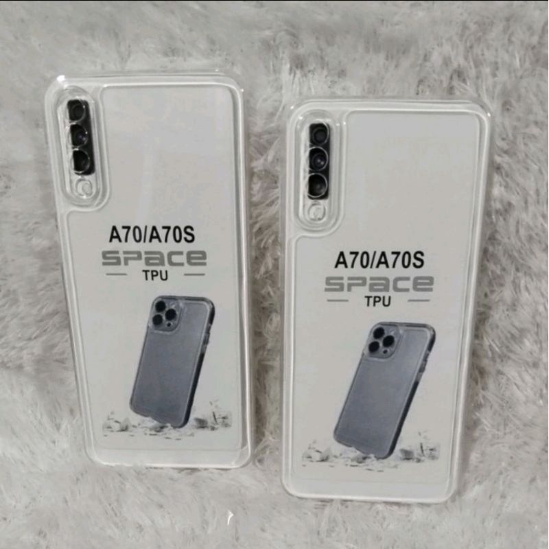 Softcase Casing Clear Samsung A70/A70S Silikon Casing Bening Transparan pelindung belakang HP