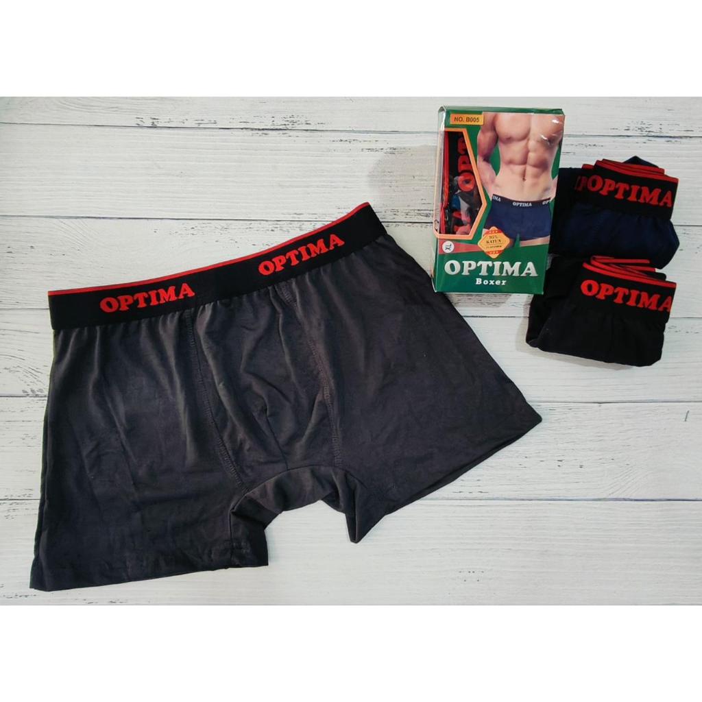 (2pcs) CD optima CD pria boxer Boxer pria CD pria murah