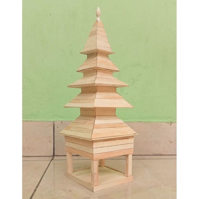 miniatur pura dari stik es krim