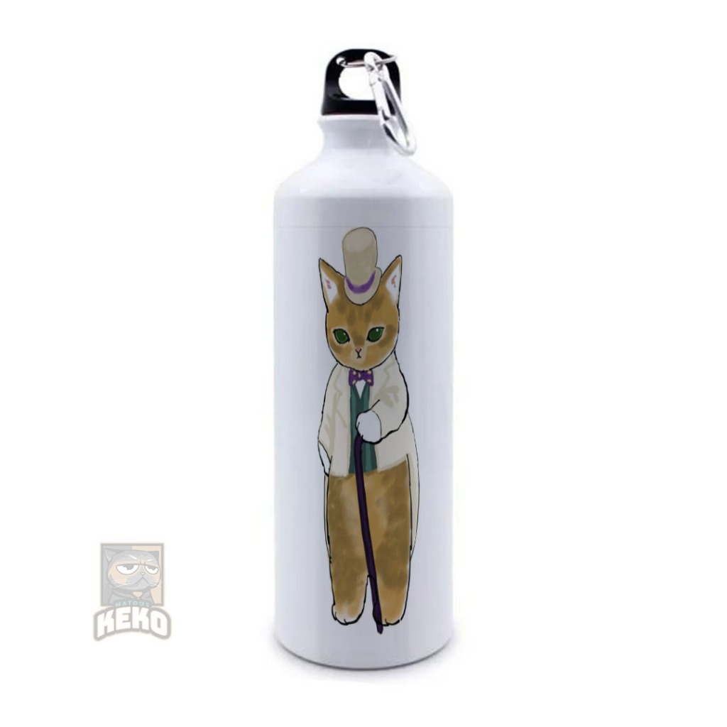 Botol Sport Motif Cat Baron Keko | Botol Sport 750 ml | Tumbler Custom | Tumbler Custom Nama | Tumbl