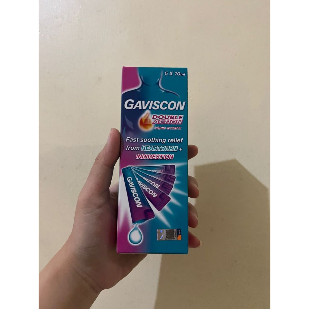 Gaviscon Double Action Original Malaysia Exp 2026