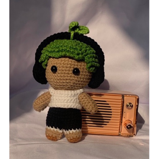 FUNNYGURUMI crochet keychain FRANK OCEAN