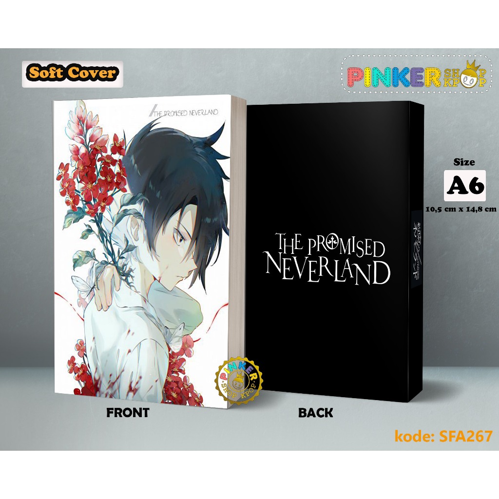 

(SFA267) Pocket Note Anime The Promised Neverland Ray Softcover