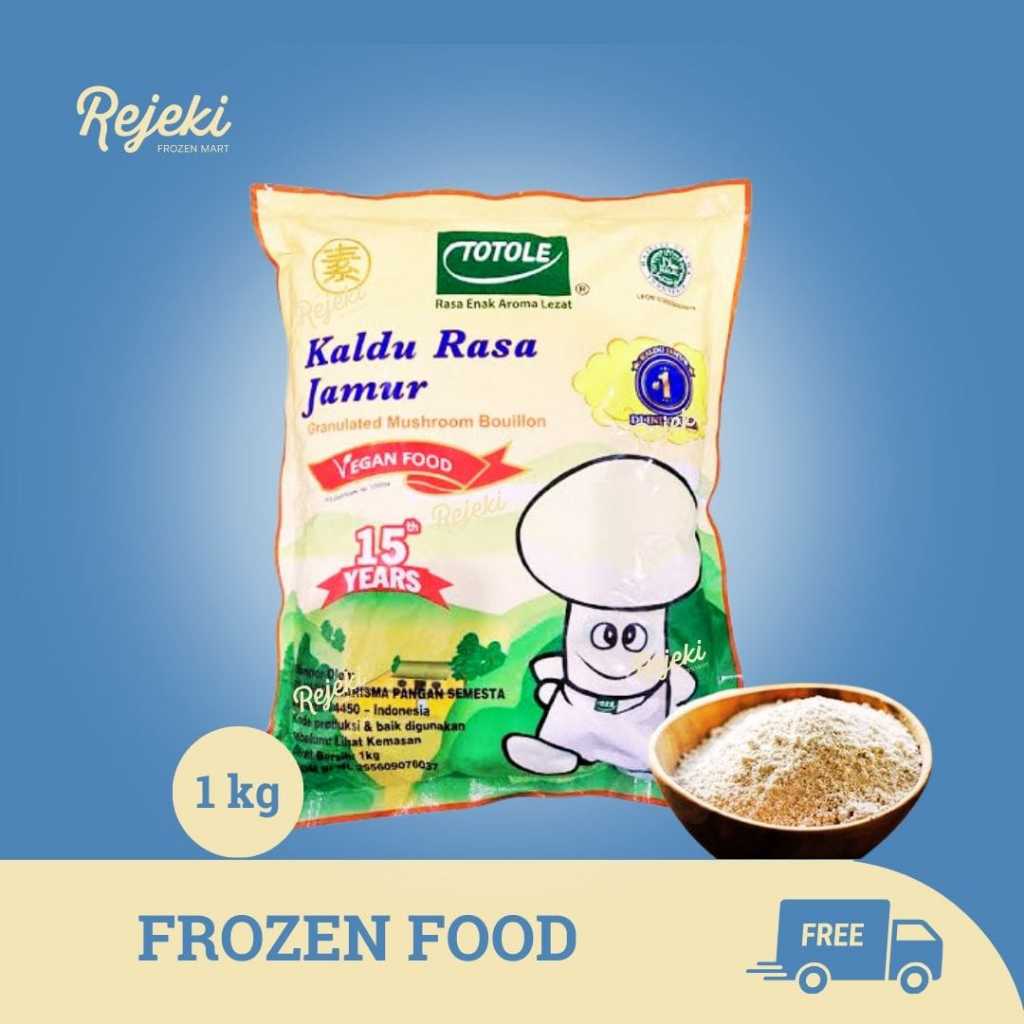 

Kaldu Jamur Mili Mushroom Bouillon Vegan Totole 1kg - Rejeki Frozen Mart