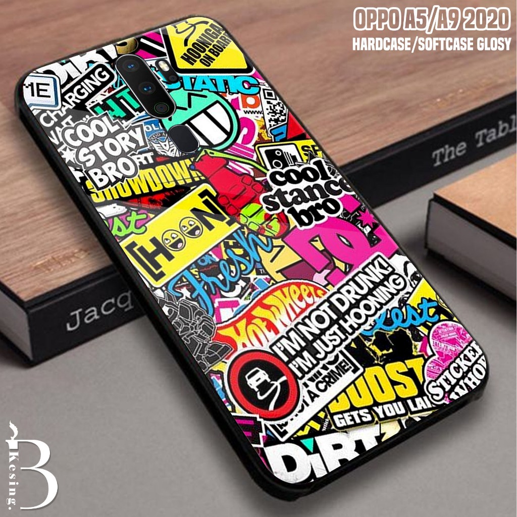 Case OPPO A9 2020 / A5 2020 - Casing OPPO A5 2020 / A9 2020 Motif GRAFF - Silikon Hp OPPO A5/A9 2020