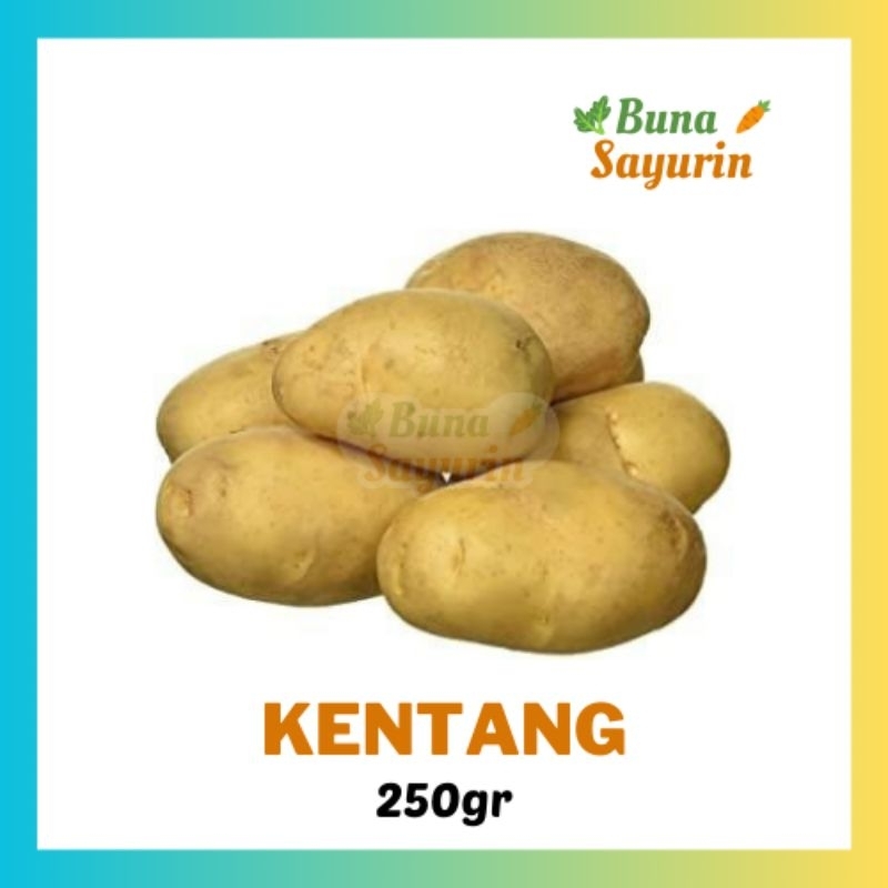 

Kentang Lokal Sedang Besar Segar 250gr/500gr [BunaSayurin]